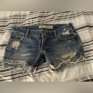 Hollister denim shorts